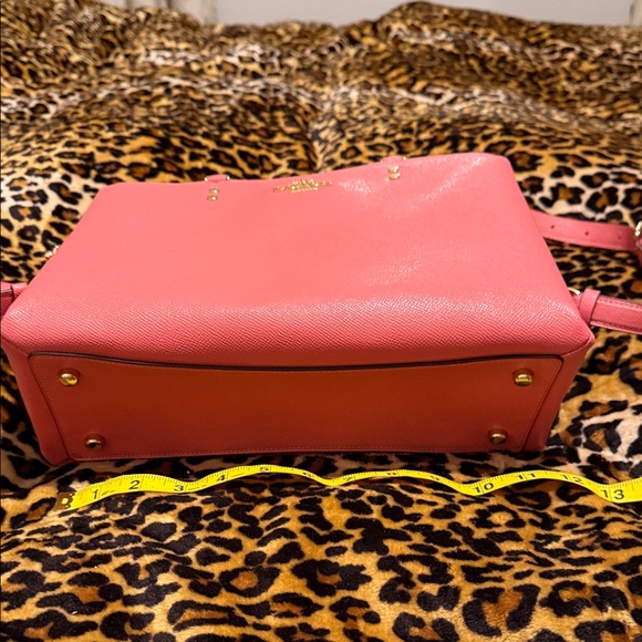 Coach Coral Leather Satchel - Picture 2 of 7
